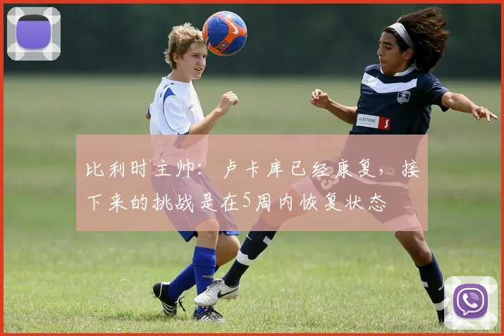 比利时主帅：卢卡库已经康复，接下来的挑战是在5周内恢复状态